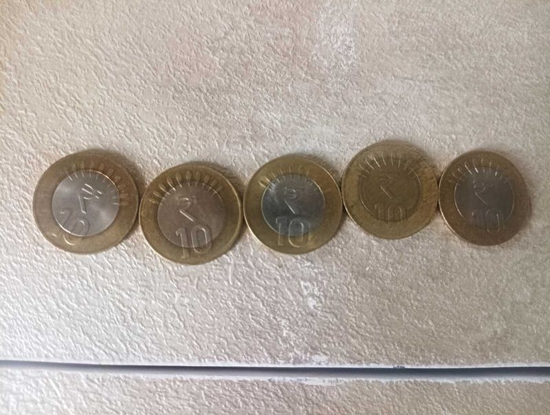 ₹10 Coins - Collectible