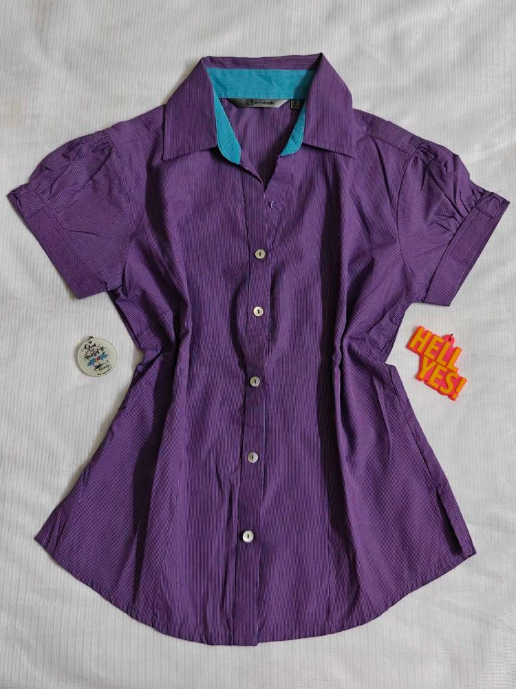 Annabelle Purple Shirt