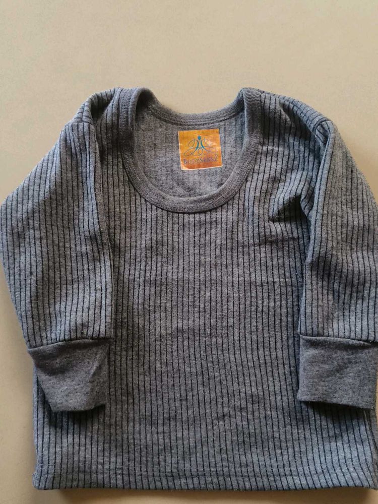 Baby&#39;s Grey Thermal Top