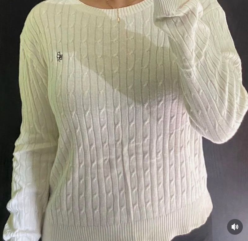 White Knit Sweater