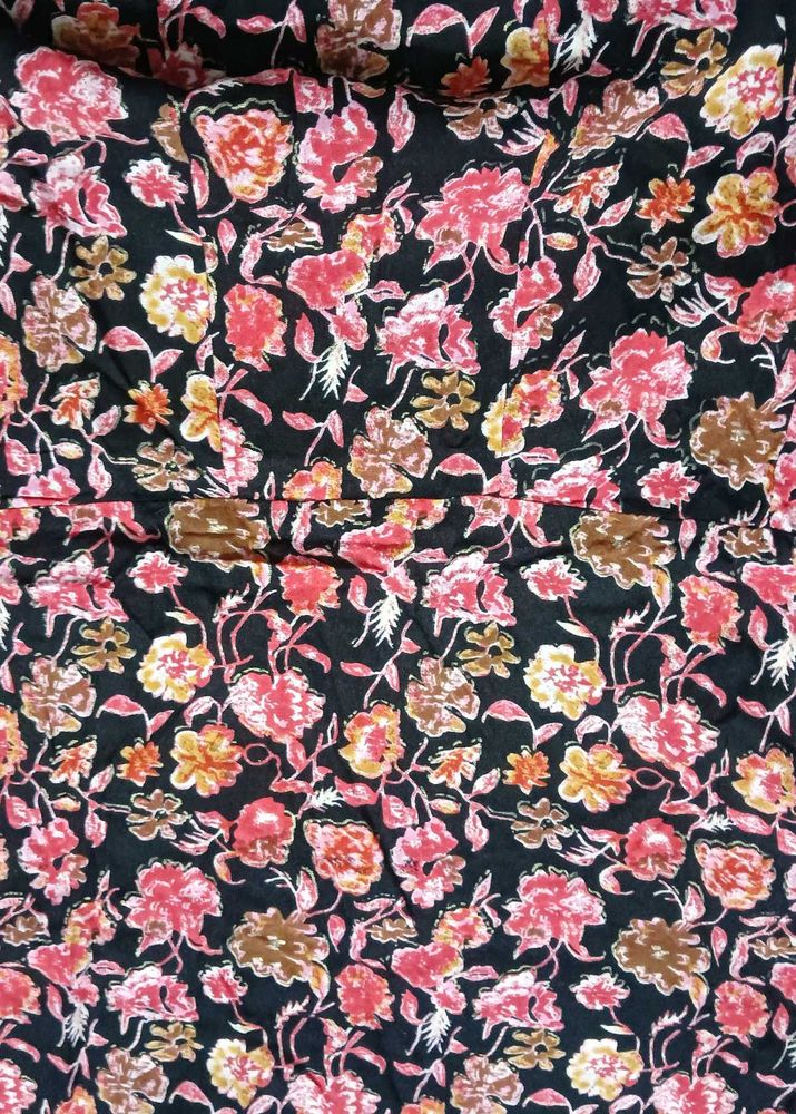 Floral Print Kurta