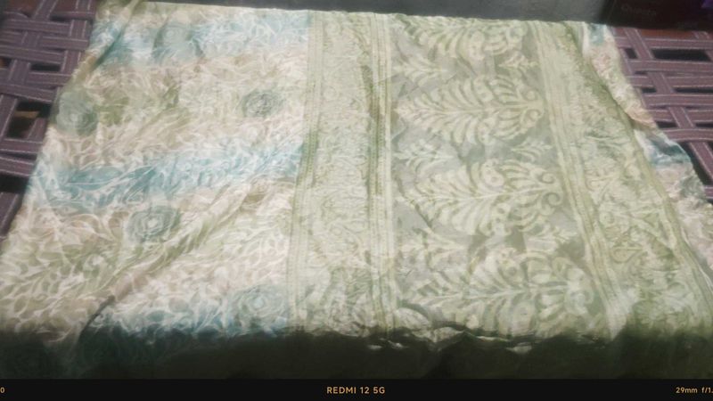 Printed saree