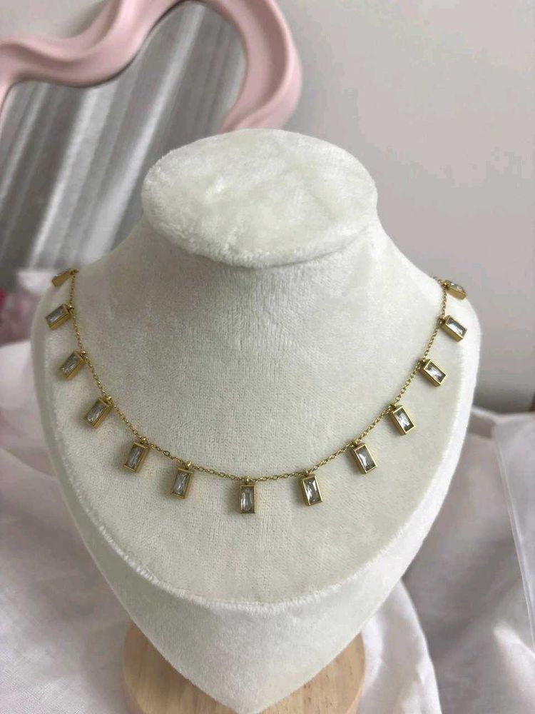 Sleek Baguette Chain Anti Tarnish