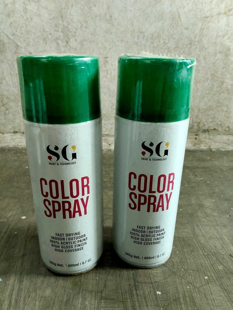 Color Spray Paint – 400ml (2 Combo Green, High
