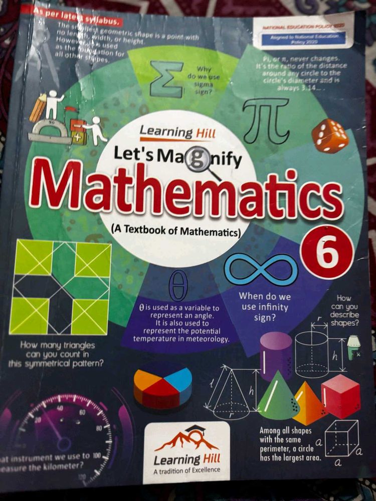 LET&#39;S MAGNIFY MATHEMATICS Class 6 CBSE