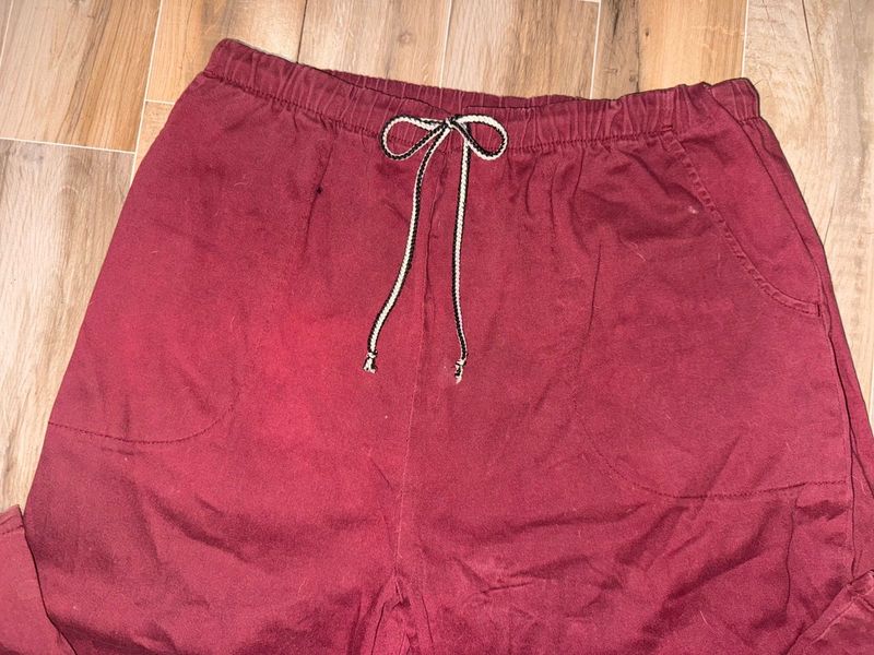 Maroon Trousers