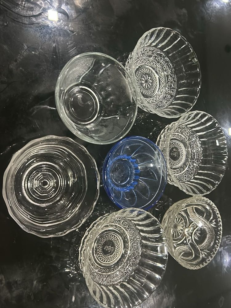 Glass Bowl Set (7 pieces)