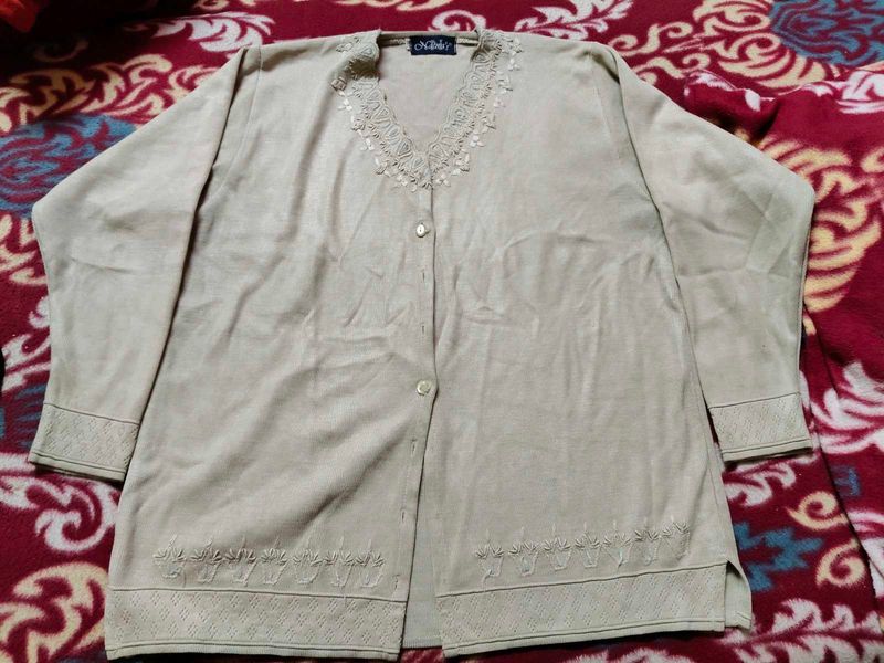 Beige Cardigan