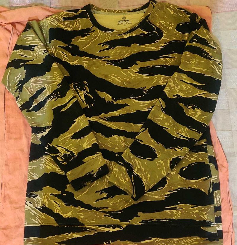 Tiger Camo Long Sleeve T-Shirt