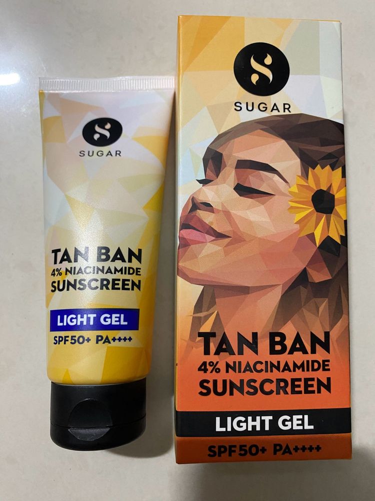 SUGAR Tan Ban 4% Niacinamide SUNSCREEN