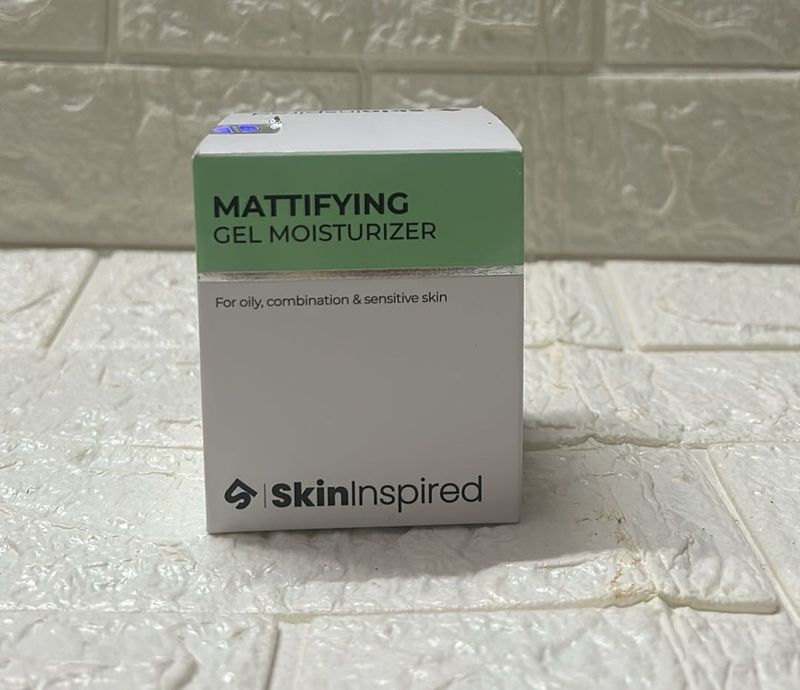 SkinInspired Mattifying Gel Mousturizer