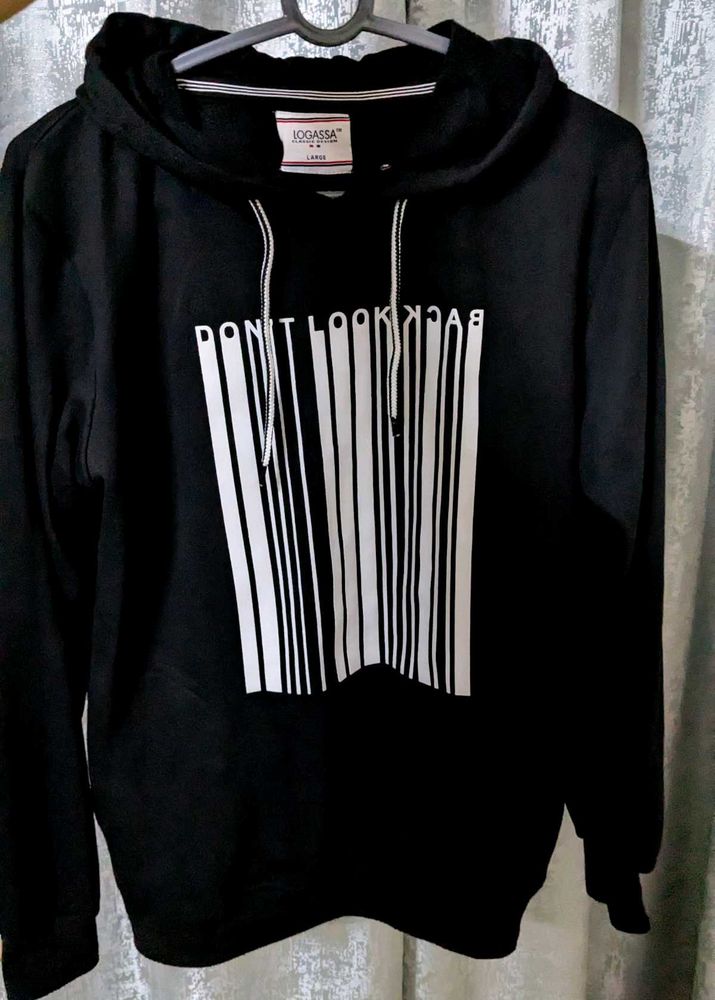 BLACK UNISEX HODDIE