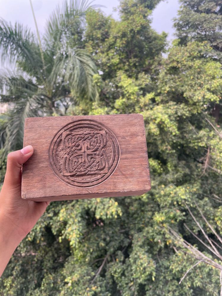 wooden jewellery box