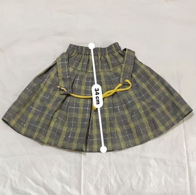 Plaid Mini Skirt