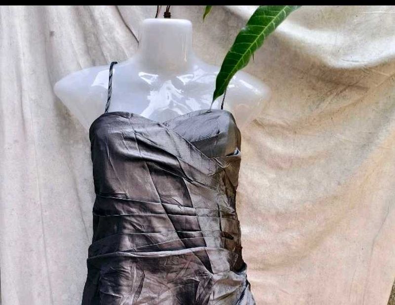 Slinky Gray Dress( No.coins Please)