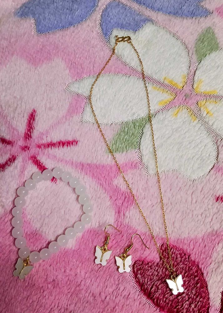 Butterfly Jewelry Set