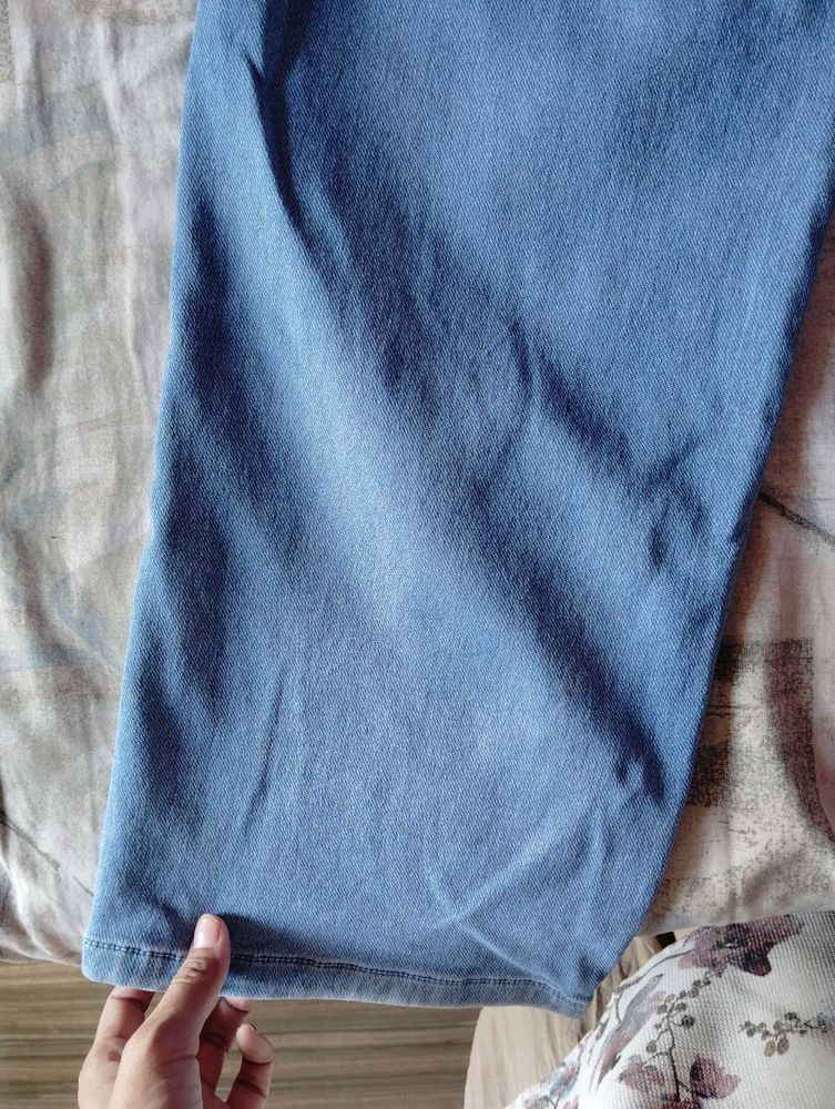 blue baggy pant