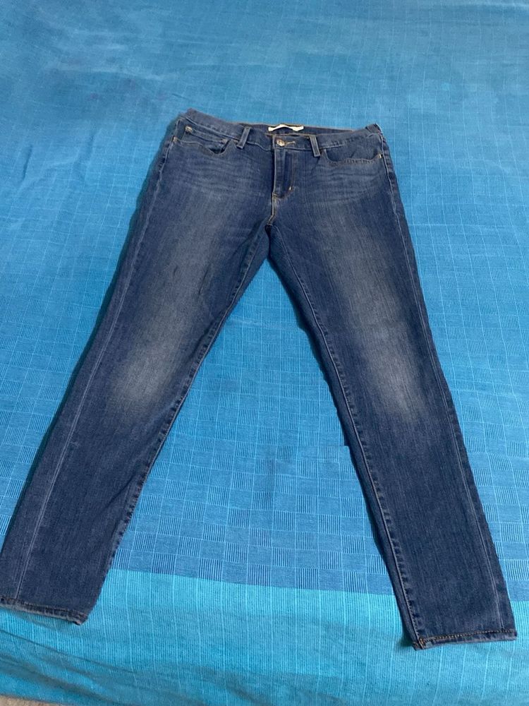 Blue Colour Streachble Denim