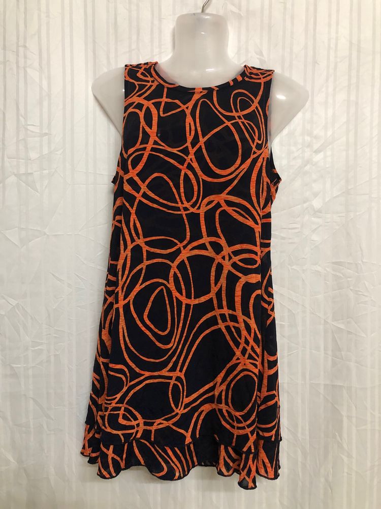 Blue Sleeveless Dress