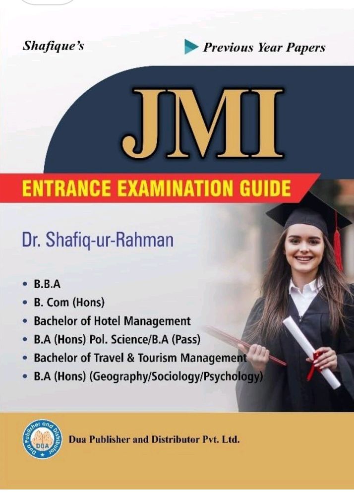 JMI Entrance Exam Preparation Book