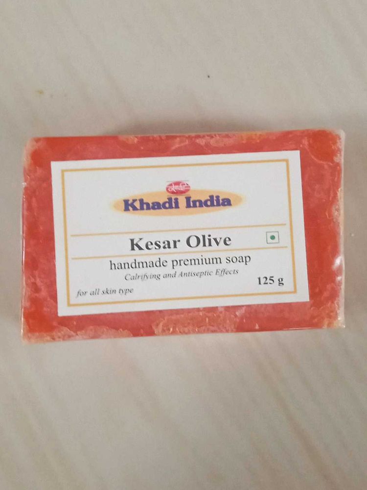 Kesar Olive Soap 125G