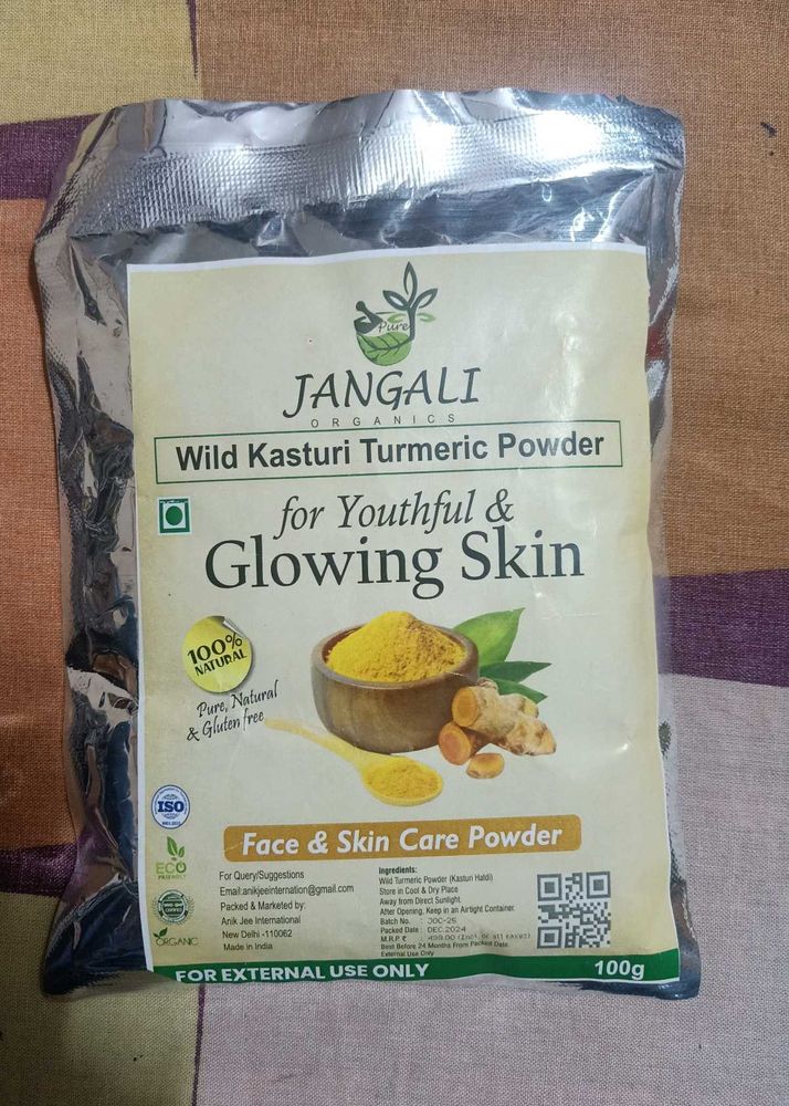 Wild Kasturi Turmeric Powder