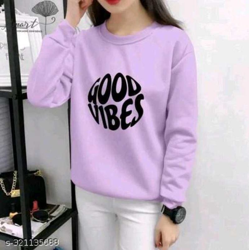 Good Vibes Lavender Pullover