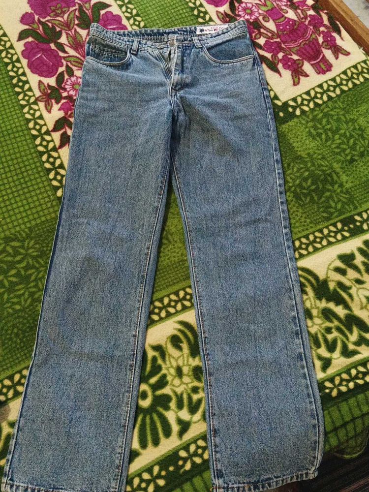 Vintage Light Wash Flare Jeans