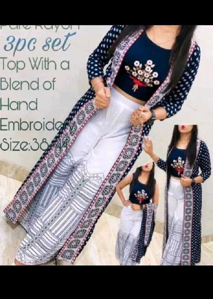 Stylish Rayon 3-Piece Set