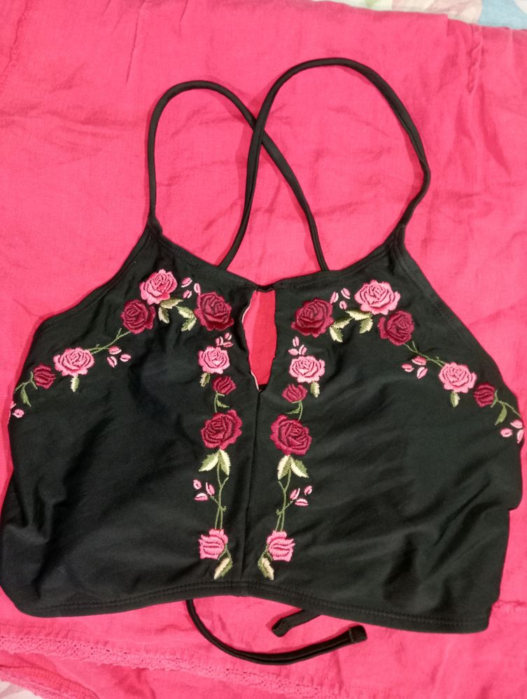Dori Black Top For Women