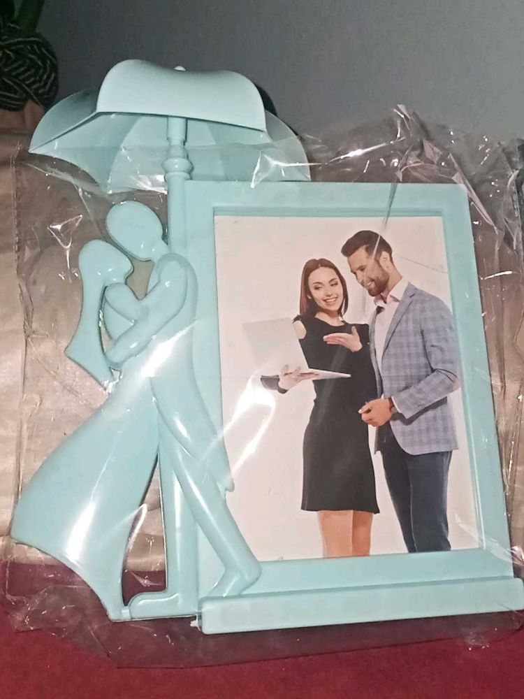 Mint Couple Photo Frame