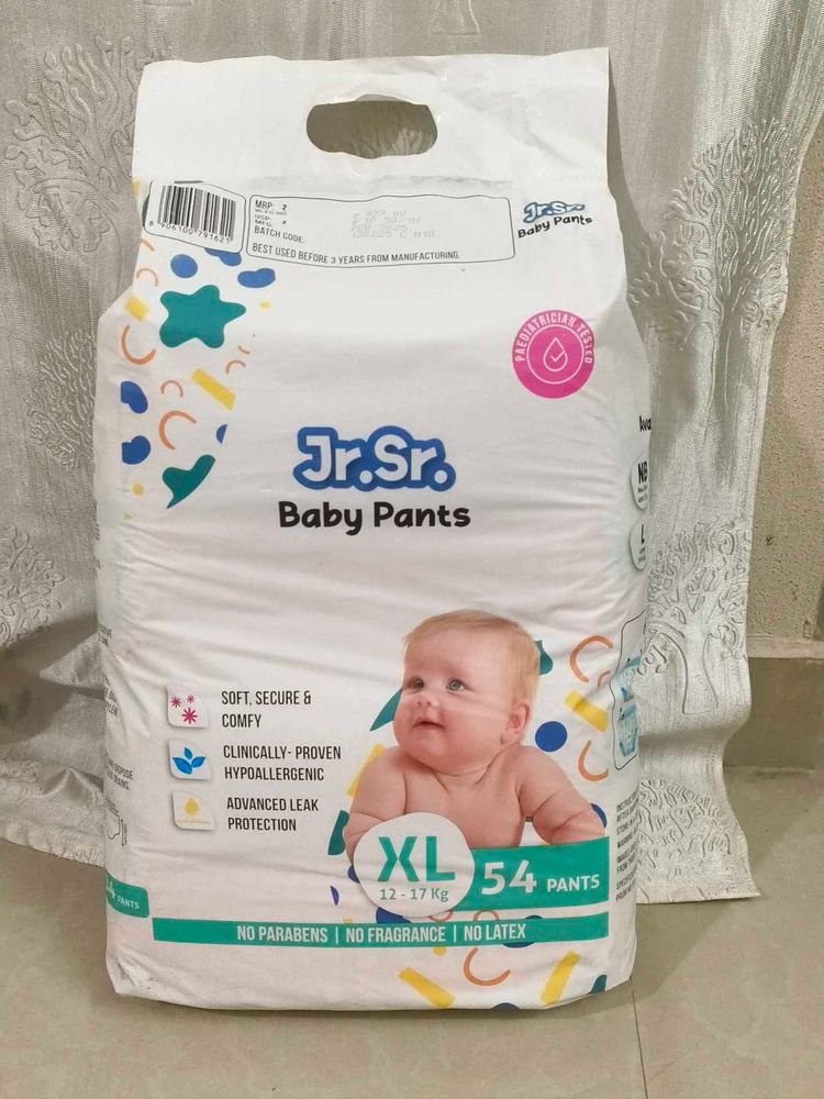 Jr.Sr. Baby diapers XL size
