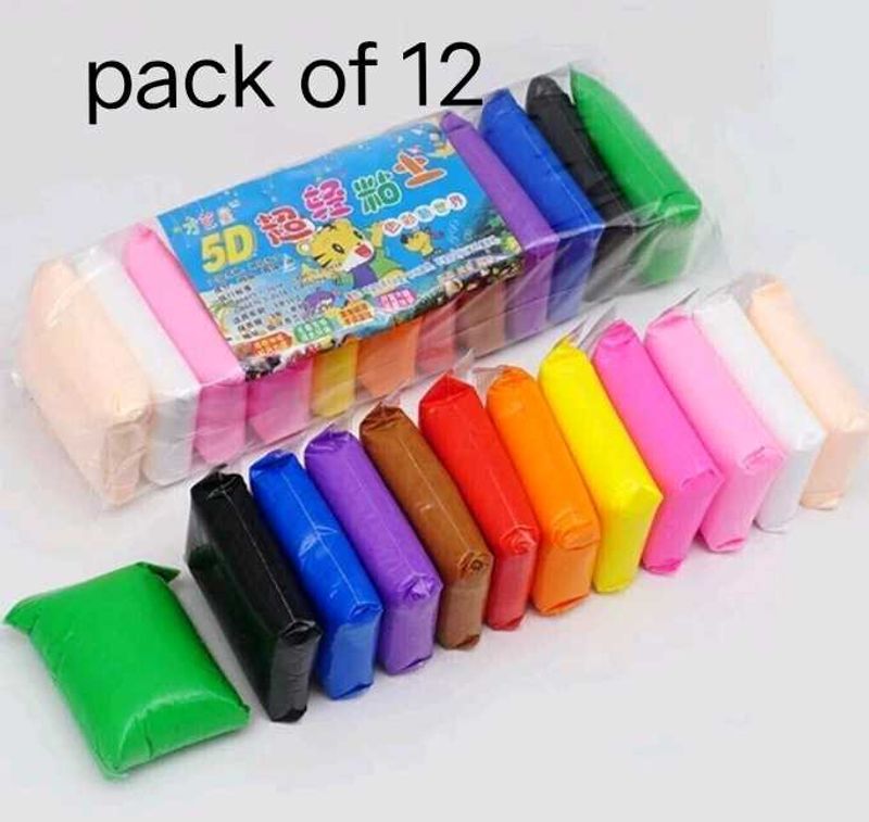 12-Color Modeling Clay Set
