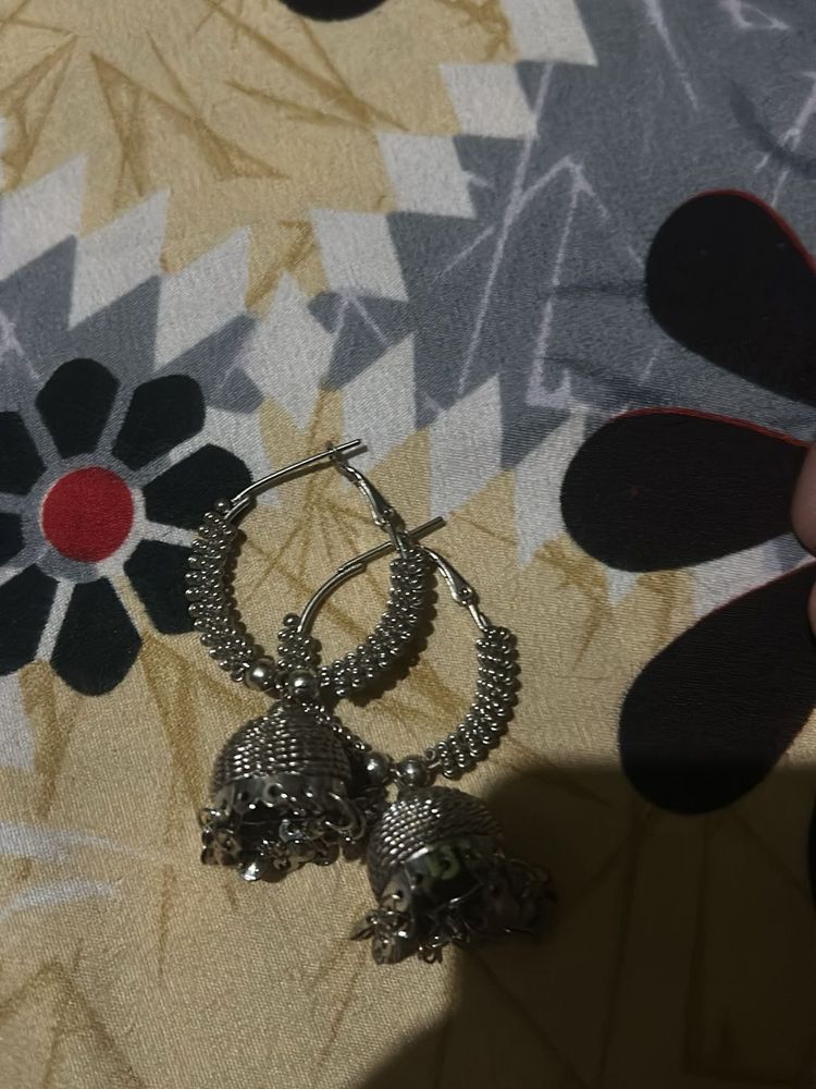 Jhumka Hoop Earrings