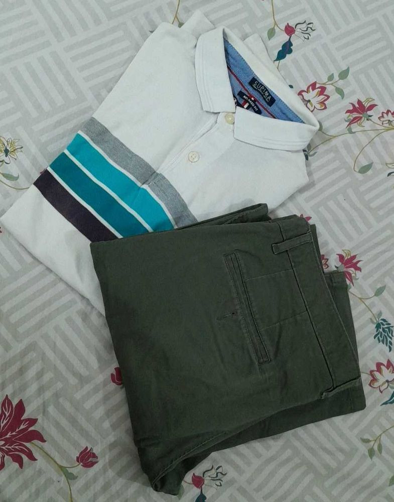 ✅️Men's Polo &amp; Louis PHILIPPINES Pants Set