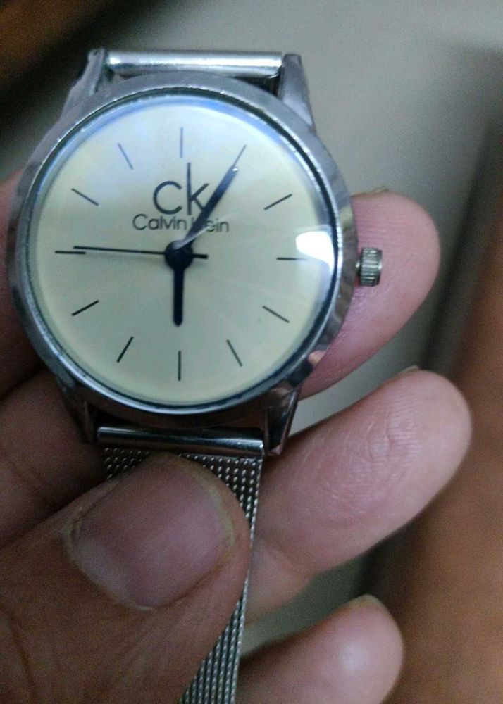 CK Calvin Klein Silver Watch