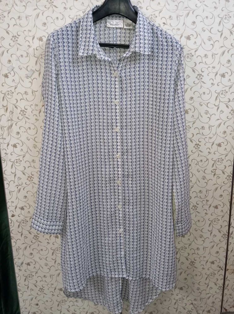 Dressbarn Long Printed Tunic