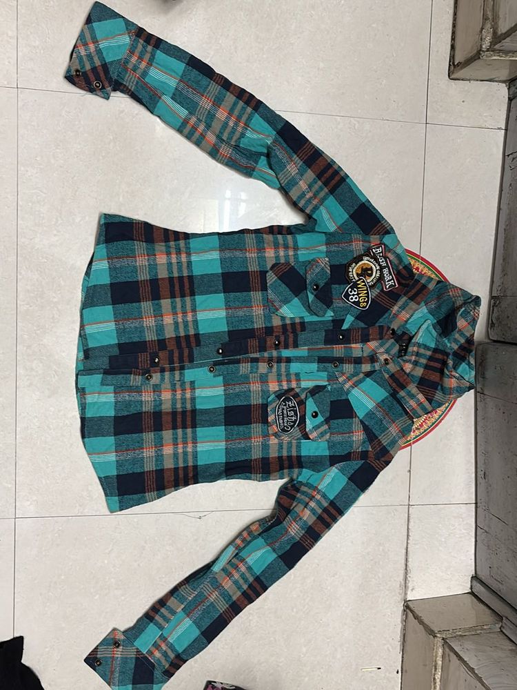 Blue Warm Shirt