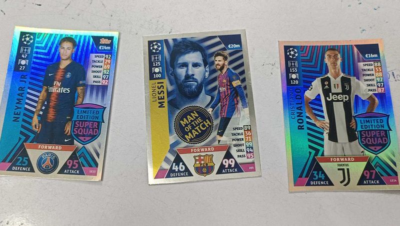 2018/19 Topps Rare Match Attax Cards
