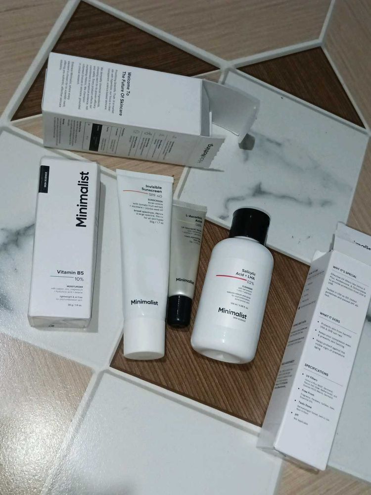 Minimalist Complete Skincare For Oily Acne Prone