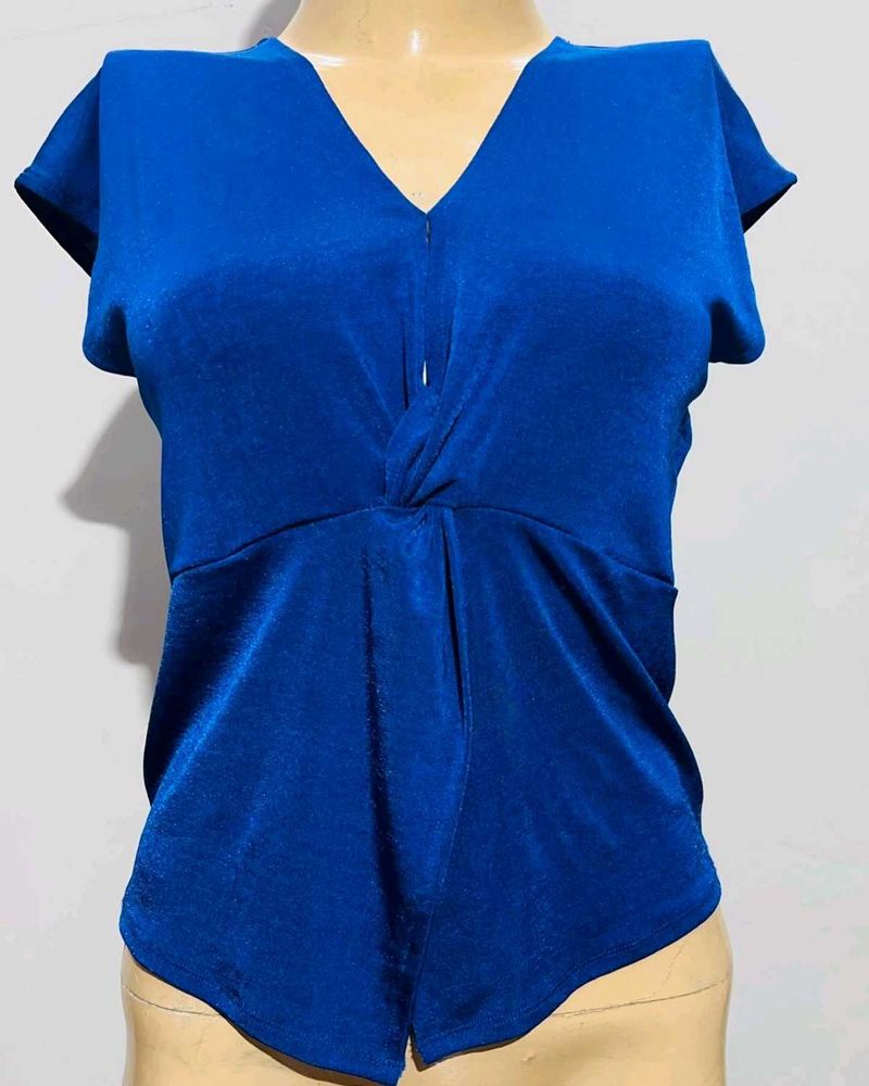 Beautiful Blue Stylish Top