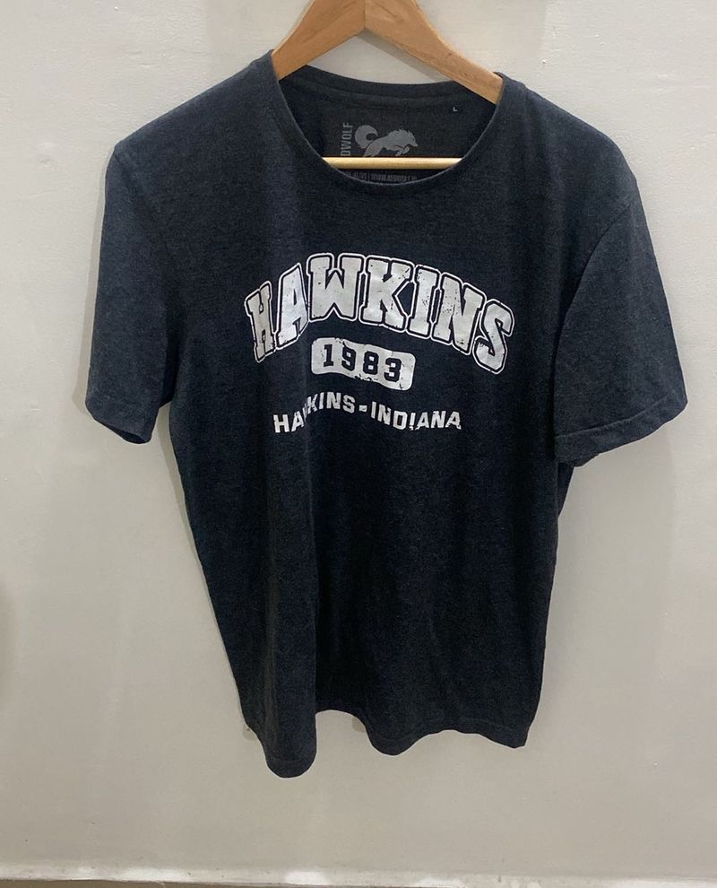 Hawkins Indiana Graphic Tee