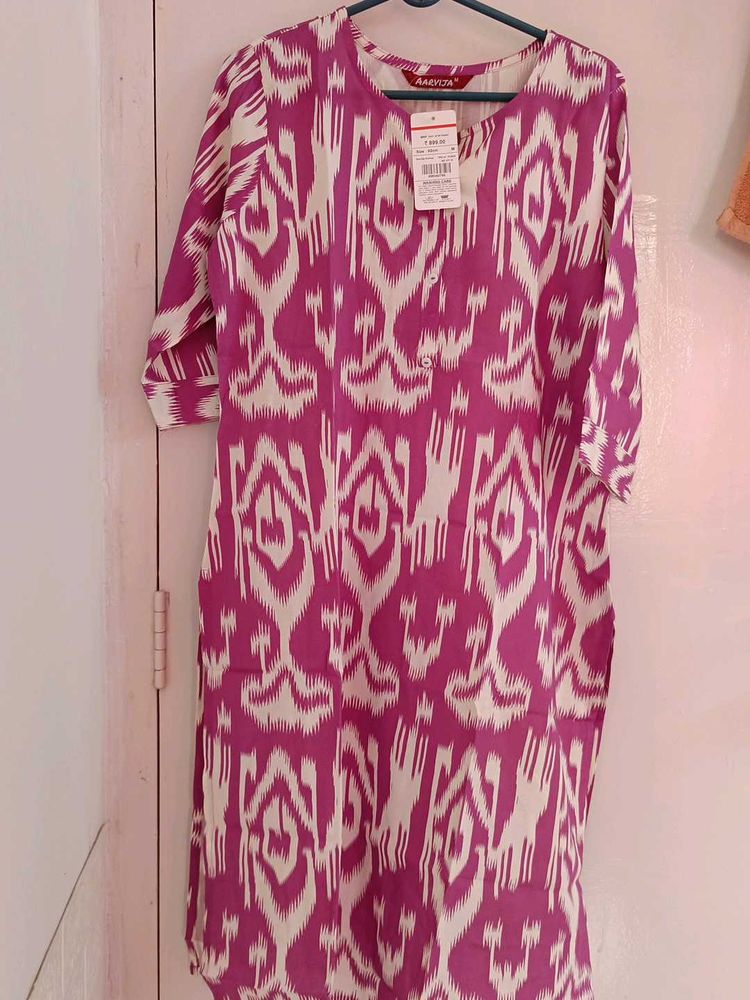 Stylish Printed Kurta (M )Size