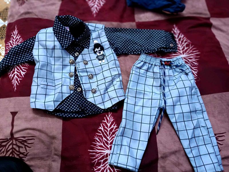 Baby Boy 3 Peace Suit