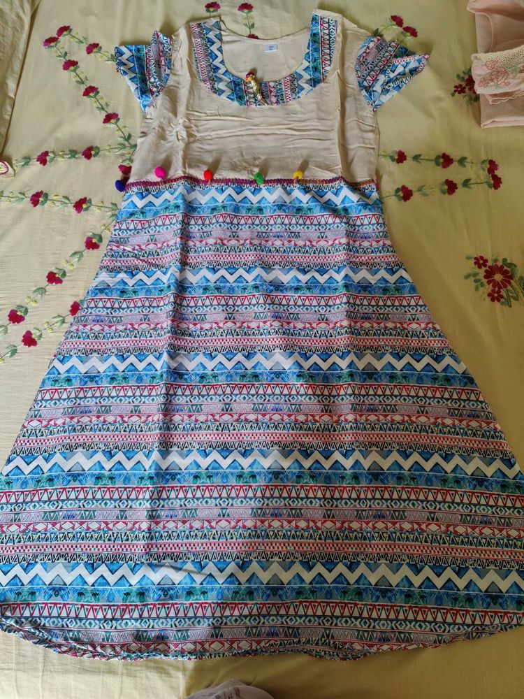 Unused A Line Ladies Kurta/Dress
