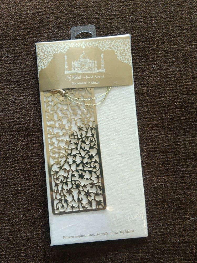 Excuisite Handcrafted Brass Bookmark