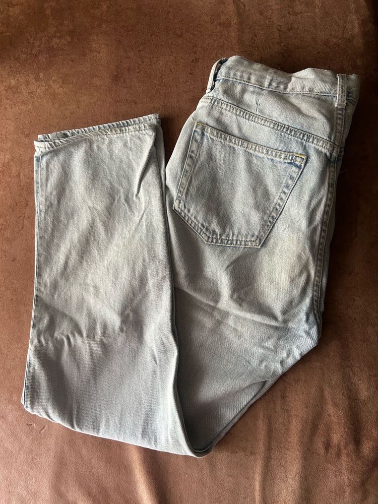 Straight Fit Light Blue Jeans