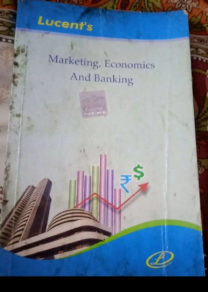 Marketing, Economics and Banking Book in English ( Lucents ) Bank Book, Book