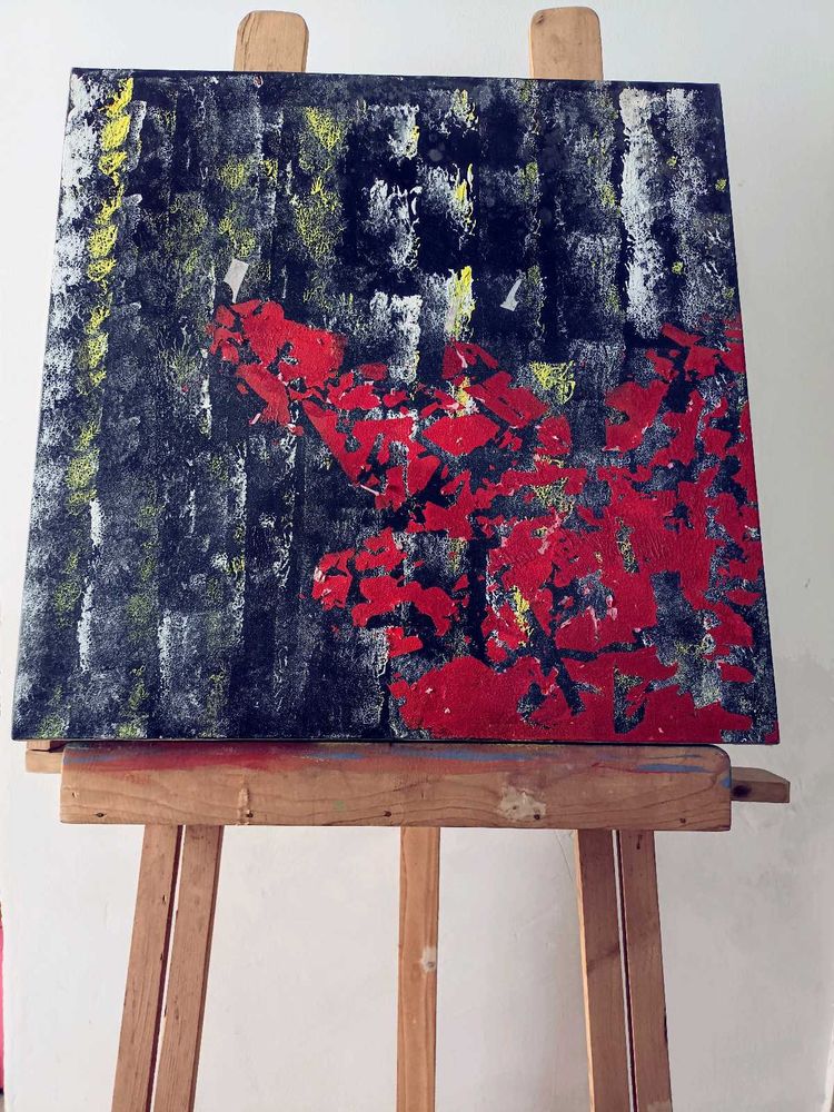 Abstract canvas Painting