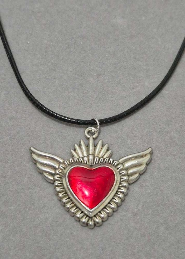 Winged Heart Pendant